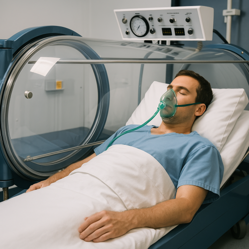 Hyperbaric oxygen chamber