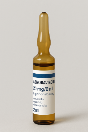 압노바비스쿰 주사 가이드 - 숙주별 종류와 면역 효과 총정리 1 a brown vial with a white label