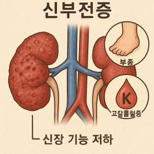 신부전증 관리와 신장에 좋은 음식 완전 가이드 1 a diagram of a kidney