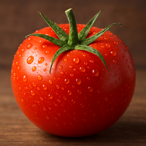 토마토의 항암 효과, 라이코펜으로 암 예방하는 최고의 방법 1 a tomato with water drops on it