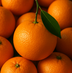 감귤 항암 효과 - 암 예방에 좋은 감귤의 놀라운 효능 1 a group of oranges with a green leaf