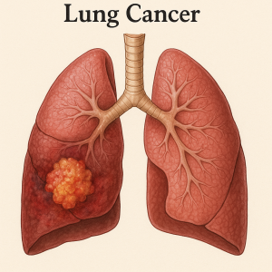 폐암 자연치유법 완벽 가이드 - 정신건강과 삶의 질 향상 1 a diagram of human lungs